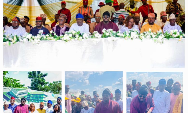 Photos: Odogbolu LG Boss, Tunde Diya Initiates Ogun’s First Truck Stop To Celebrate One Year In Office