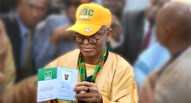 El-Rufai Obtains ADC Membership Card In Kaduna