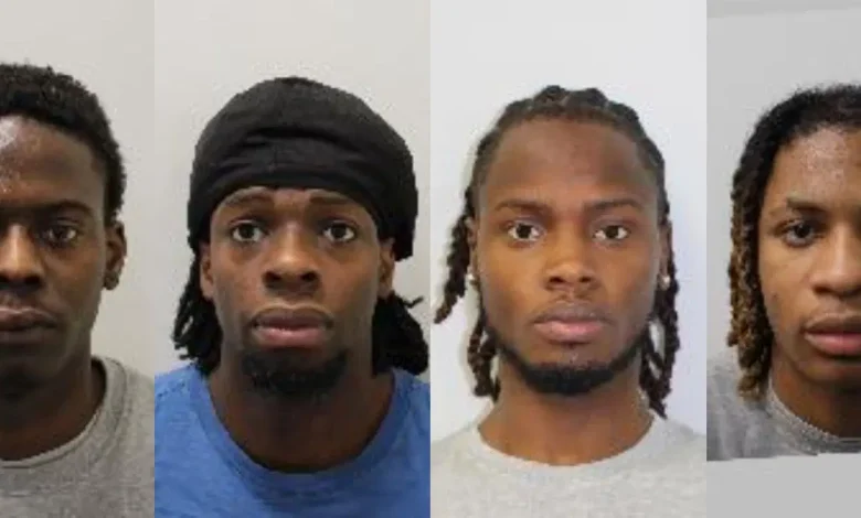 Four Nigerians, Others Jailed 55 Years Over London Phone Robbery Spree