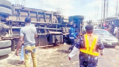 Truck Crushes Lagos Tricyclist To Death, Injures Two