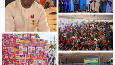Festive Season: Sen Yayi’s Pointman, Fatai Adesegun Donates Cash, Food Item To Ijebu North Residents Festive Season: Sen Yayi’s Pointman, Fatai Adesegun Donates Cash, Food Item To Ijebu North Residents