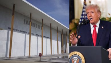 Trump Renames Kennedy Arts Centre After Himself