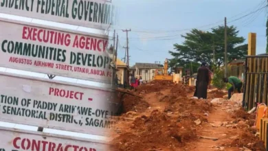 Paddy-Arikawe Road: Ogun Orders Contractor To Stop Work Paddy-Arikawe Road: Ogun Orders Contractor To Stop Work