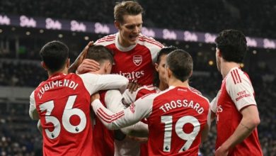 EPL: Arsenal Beat Everton To Stay Top Despite Man City Win