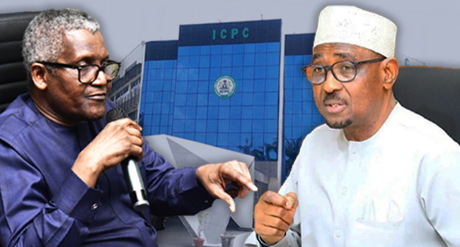 ICPC Receives Dangote’s Petition Against NMDPRA CEO Ahmed, Promises Probe