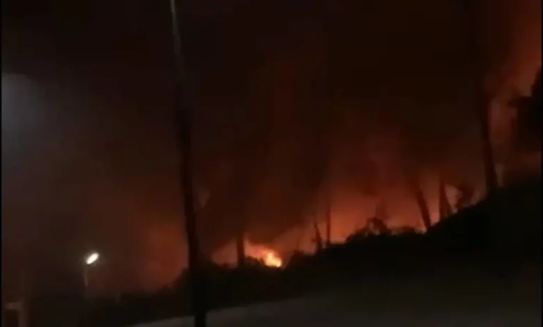 Tension As Suspected Terrorists Set Police Station Ablaze In Ondo