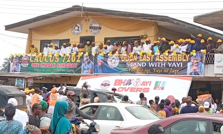 Ogun East APC Caucus 7202 Endorses Tinubu, Abiodun, Adeola For 2027