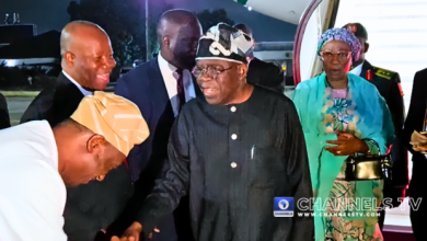 Tinubu Returns To Lagos After UK State Visit