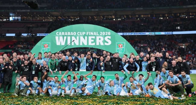 Man City Beat Arsenal To Win League Cup