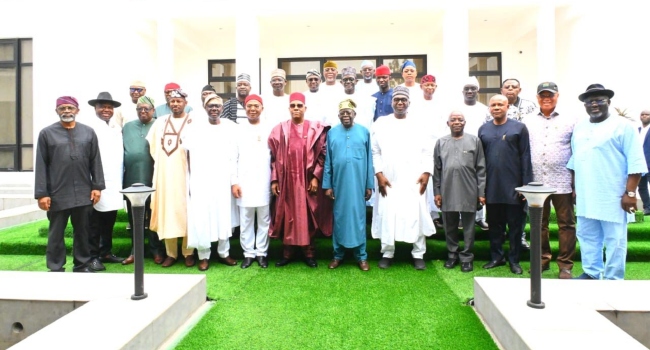 Tinubu Hosts Shettima, 23 Govs, Vows To Intensify Efforts Against Insecurity