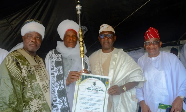 Talabi Commends Oru Muslim Community For Religious Tolerance As New Chief Imam Is Installed