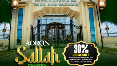 Adron Homes Unveils Sallah Mega Promo With 30% Discount And Exciting Gift Rewards For Subscribers Adron Homes Unveils Sallah Mega Promo With 30% Discount And Exciting Gift Rewards For Subscribers