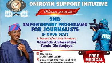 NGO, Oniroyin Support Initiative Honours Late Amb.Tunde Oladunjoye