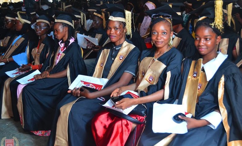 Photos: Aletheia University Matriculates 264 Students In Ogun