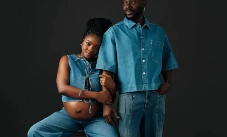 Photos: Adekunle Gold, Simi Celebrate Birth of Second Child