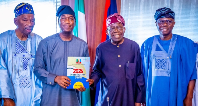 2027: Tinubu Endorses Hamzat As Lagos APC Consensus Governorship Candidate