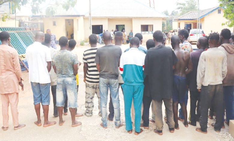 Police Screen 146 Suspects Arrested In Ogun Criminal Raids