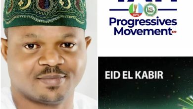 Eid-el-Kabir: Convener Yayi Progressives Movement, Armstrong ‘Tope Akintunde Celebrates Muslims Eid-el-Kabir: Convener Yayi Progressives Movement, Armstrong ‘Tope Akintunde Celebrates Muslims