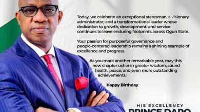 Adron Group Chairman Hails Dapo Abiodun’s Leadership At 66