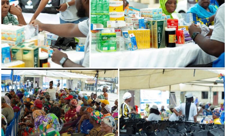 Primus Charity Foundation Impacts Over 700 Widows At 2nd Annual Free Medical Outreach In Lagos