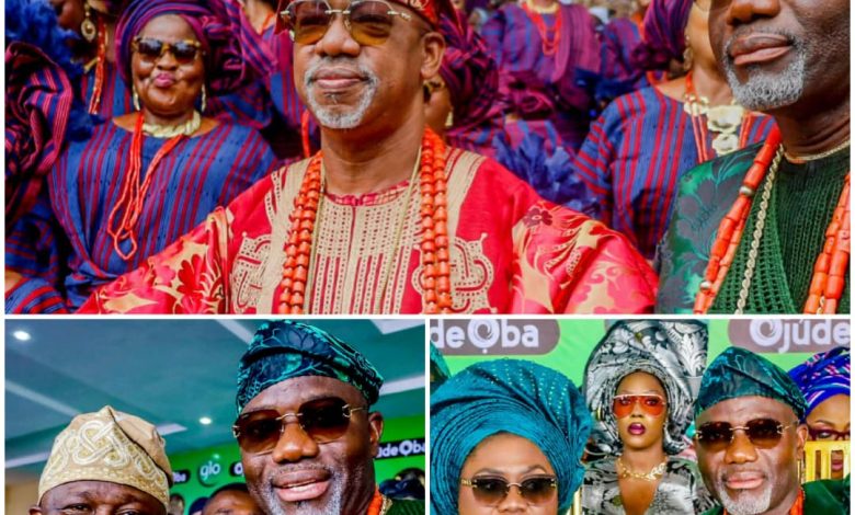 Sights And Sounds of Ojude Oba 2026: Dapo Okubadejo, Wife Step-Out In Grandstyle