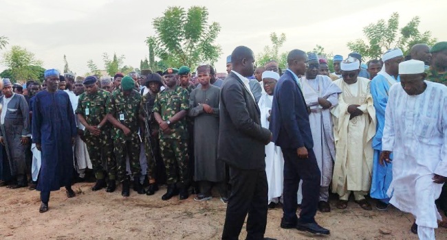 Retired Major General Rabe Abubakar Buried Amid Tears In Katsina Retired Major General Rabe Abubakar Buried Amid Tears In Katsina