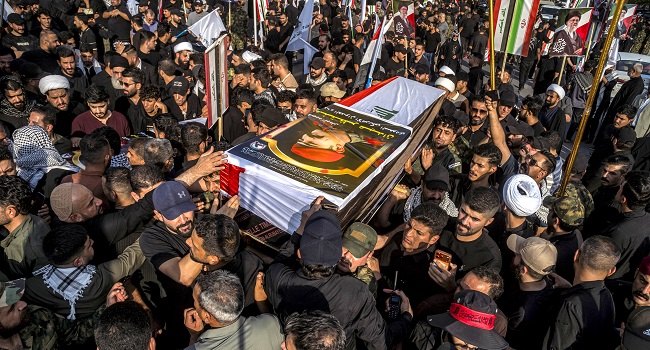 US-Saudi Strikes In Iraq Kill 20, Including Iranians