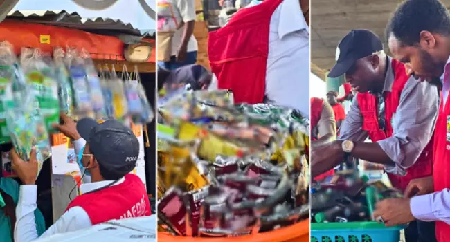 NAFDAC Enforces Nationwide Ban On Sachet, Small PET Bottle Alcohol