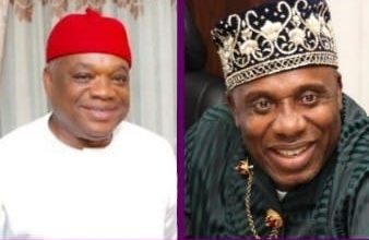 Senator Orji Kalu Condoles With Rt. Hon. Chibuike Rotimi Amaechi Over Mother’s Passing Senator Orji Kalu Condoles With Rt. Hon. Chibuike Rotimi Amaechi Over Mother’s Passing