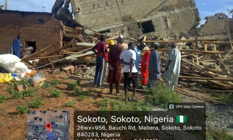 Storey Building Under Construction Collapses Storey Building Under Construction Collapses