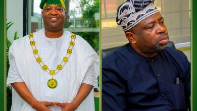 RSSOSA National President, Aare Adetola Emmanuelking, Celebrates Damola Aiyeola At 60 RSSOSA National President, Aare Adetola Emmanuelking, Celebrates Damola Aiyeola At 60