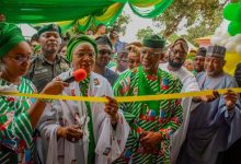 First Lady of Nigeria, Oluremi Tinubu Commissions Muhammadu Buhari Estate In Ogun