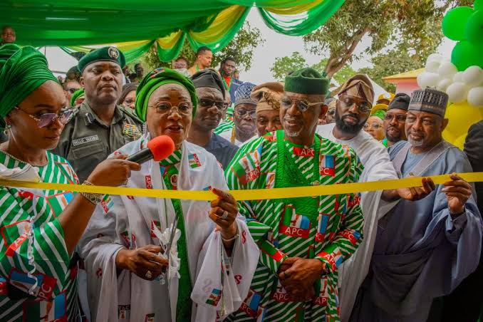 First Lady of Nigeria, Oluremi Tinubu Commissions Muhammadu Buhari Estate In Ogun