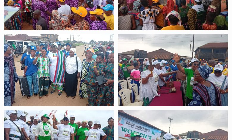 Exclusive Photo Album From APC Women Awareness Rally Across Ogun Waterside Communities Exclusive Photo Album From APC Women Awareness Rally Across Ogun Waterside Communities