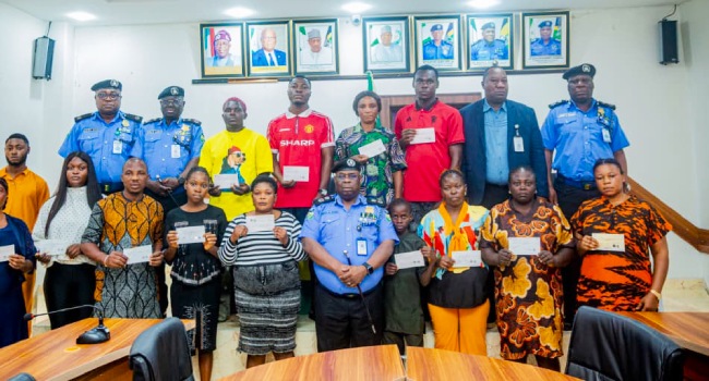 Police Pay ₦39.97 Million To Families of Fallen Officers Police Pay ₦39.97 Million To Families of Fallen Officers