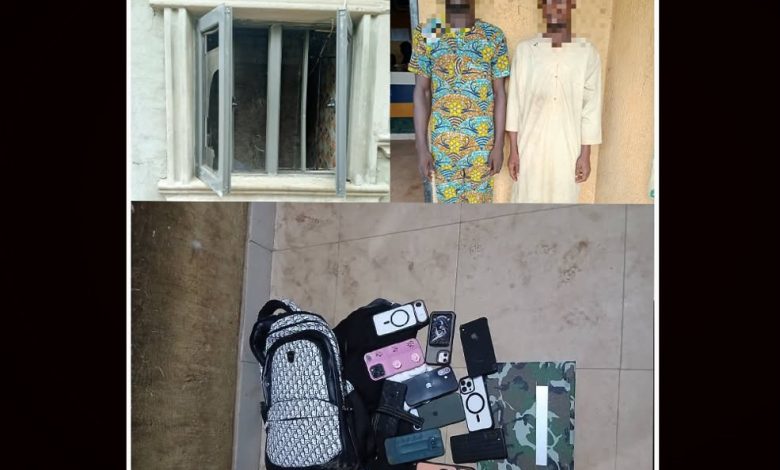 Ogun Police Foil Hostel Robbery In Ewekoro, Arrest Two Suspects, Recover Stolen Items Ogun Police Foil Hostel Robbery In Ewekoro, Arrest Two Suspects, Recover Stolen Items