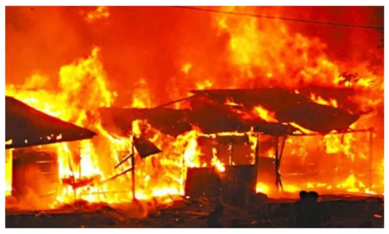 Lagos Fire Destroy Goods Worth Millions of Naira iIn Ikorodu, Surulere Lagos Fire Destroy Goods Worth Millions of Naira iIn Ikorodu, Surulere