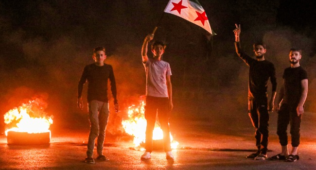 Syrians Protest Fuel Price Hikes Syrians Protest Fuel Price Hikes