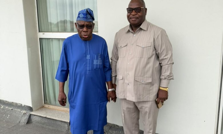 OGUN 2027: ABAYOMI HUNYE HOLDS PRIVATE MEETING WITH FORMER PRESIDENT OLUSEGUN OBASANJO OVER GOVERNORSHIP AMBITION AND ONGOING COURT CASE OGUN 2027: ABAYOMI HUNYE HOLDS PRIVATE MEETING WITH FORMER PRESIDENT OLUSEGUN OBASANJO OVER GOVERNORSHIP AMBITION AND ONGOING COURT CASE