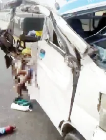 Two killed, others injured in Lagos road crash Two killed, others injured in Lagos road crash