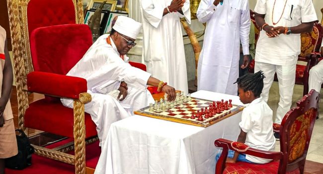 Oba Of Benin Opens Royal Chess Classic, Adopts Eight-Year-Old Player Oba Of Benin Opens Royal Chess Classic, Adopts Eight-Year-Old Player
